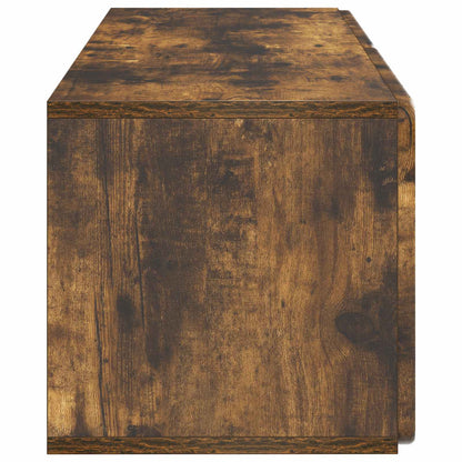 Mobile Porta TV da Muro 78,5 x 31 x 30 cm Rovere Fumo