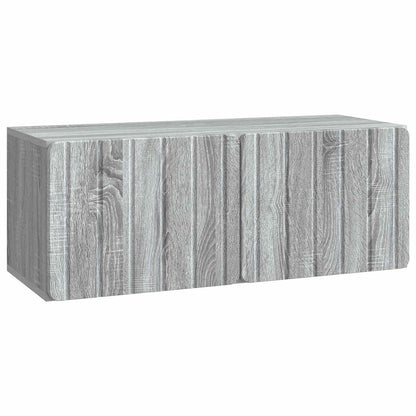 Mobile Porta TV da Muro Grigio Sonoma 78,5 x 31 x 30 cm | homemem39