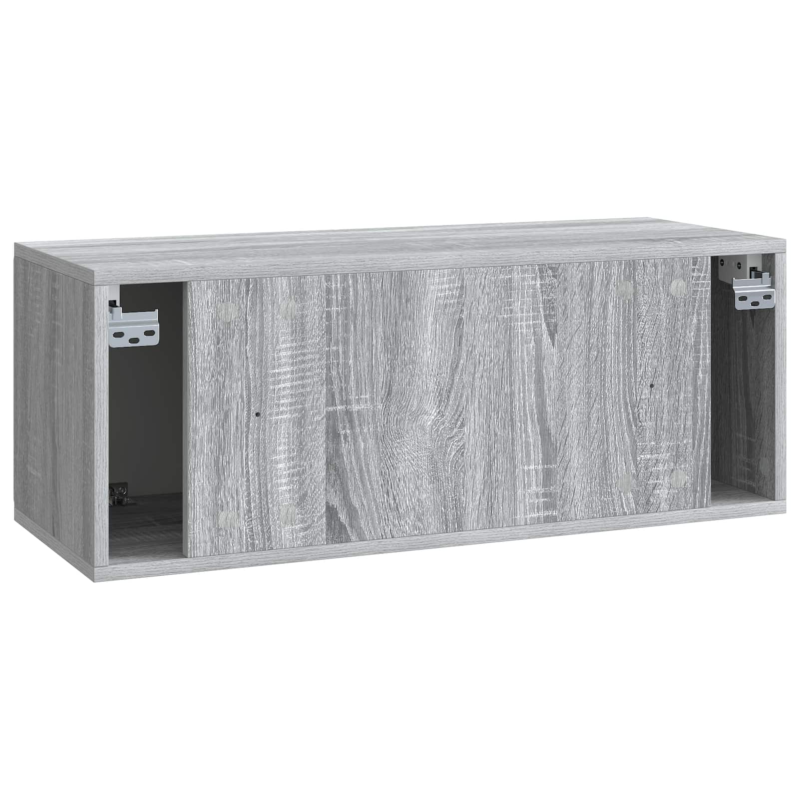 Mobile Porta TV da Muro Grigio Sonoma 78,5 x 31 x 30 cm | homemem39