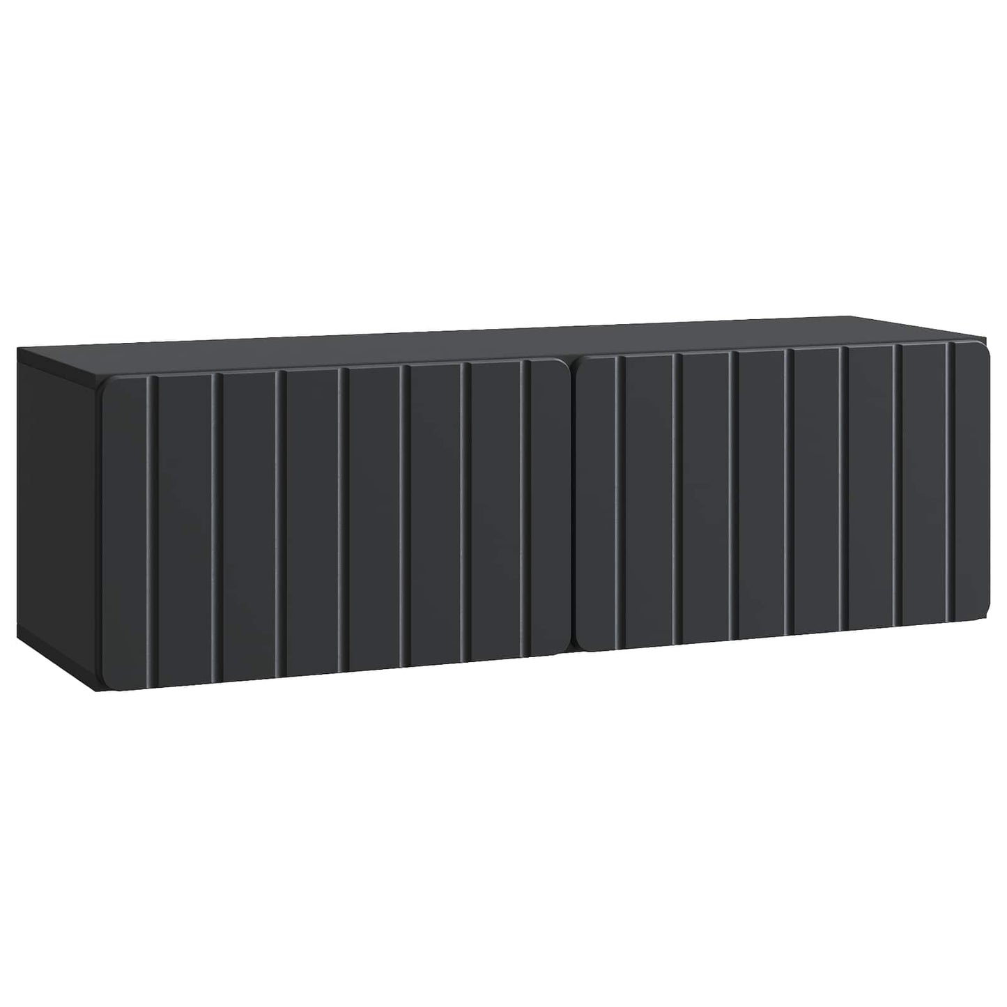 Mobile Porta TV da Muro 98 x 31 x 30 cm Nero