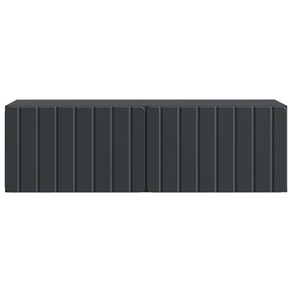 Mobile Porta TV da Muro 98 x 31 x 30 cm Nero