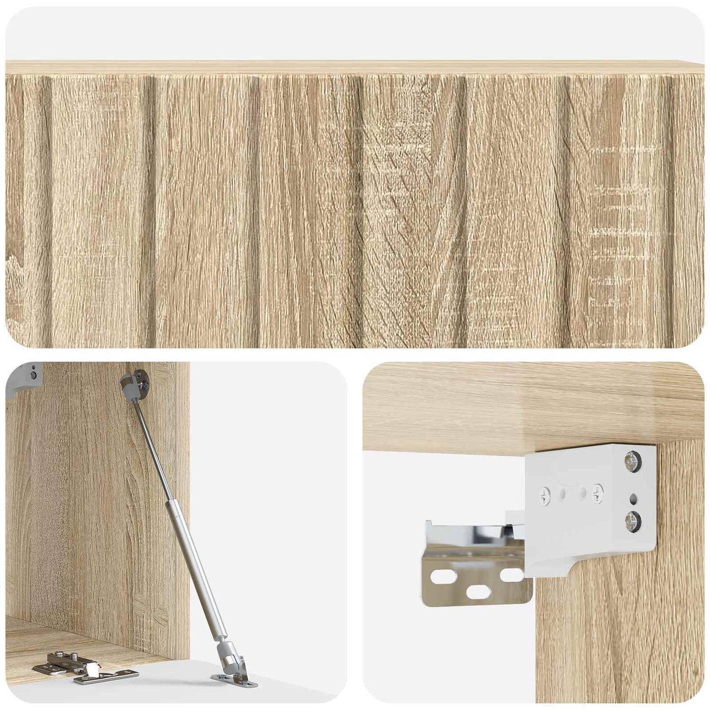 Mobile Porta TV da Muro Rovere Sonoma 98 x 31 x 30 cm | homemem39