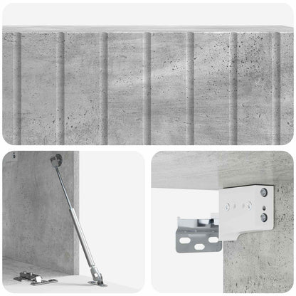 Mobile Porta TV da Muro Grigio Cemento 98 x 31 x 30 cm | homemem39