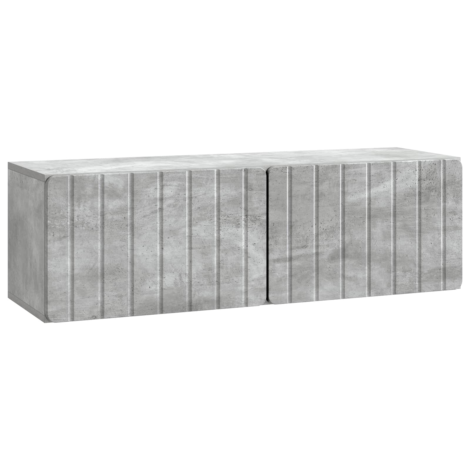 Mobile Porta TV da Muro Grigio Cemento 98 x 31 x 30 cm | homemem39