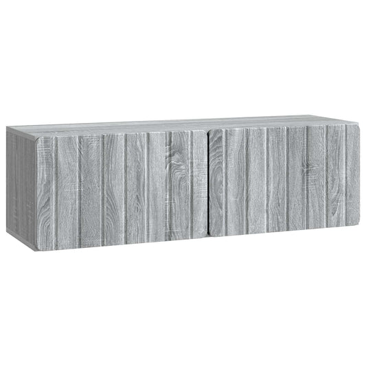 Mobile Porta TV da Muro Grigio Sonoma 98 x 31 x 30 cm | homemem39