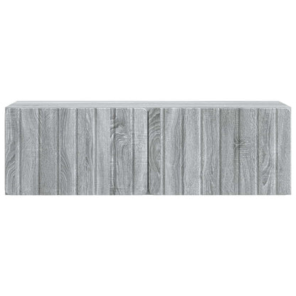 Mobile Porta TV da Muro Grigio Sonoma 98 x 31 x 30 cm | homemem39