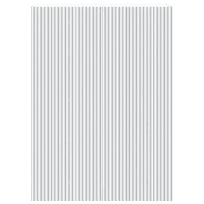 Mobiletto a muro Bianco 66 x 34,5 x 90 cm Legno ingegnerizzato | homemem39