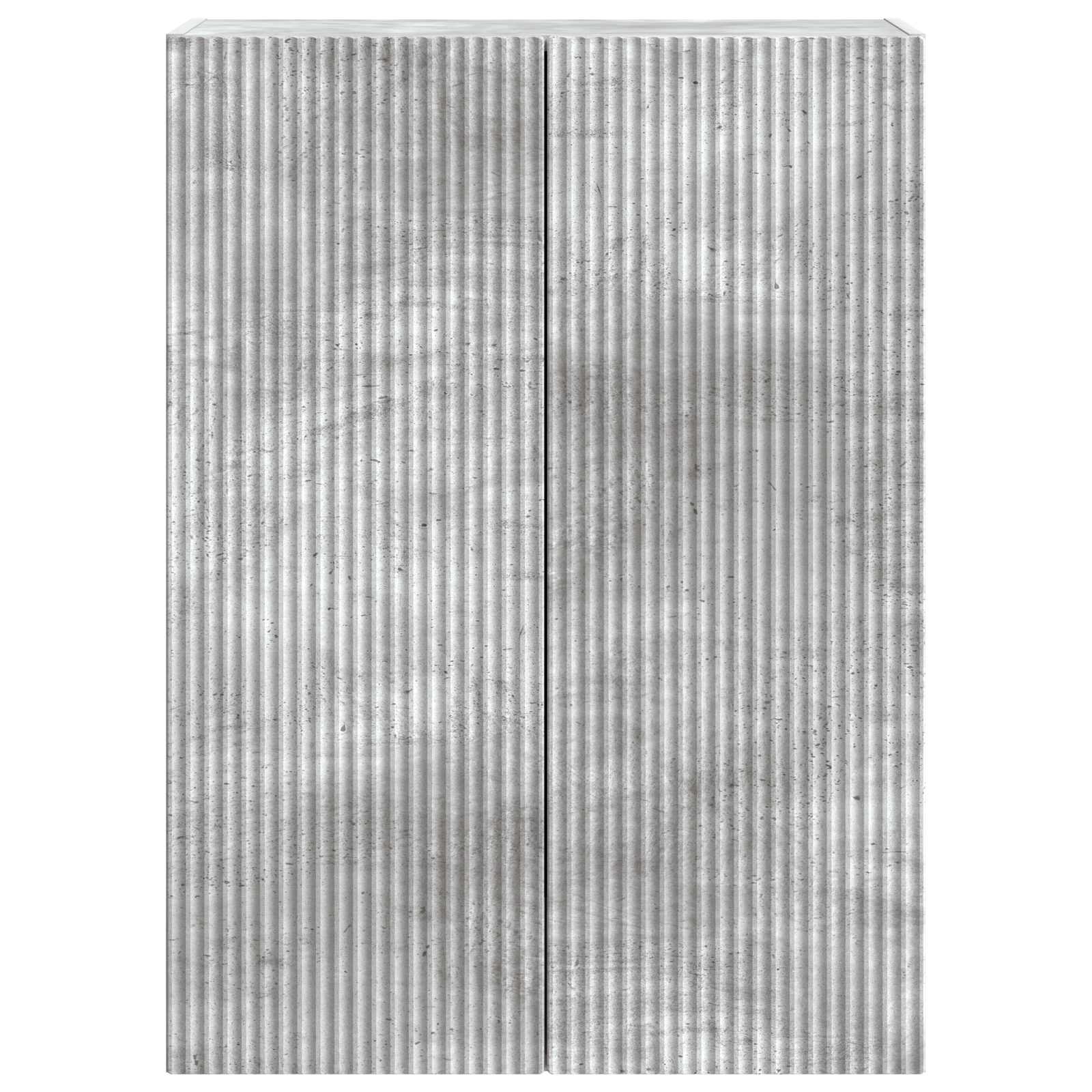 Mobiletto a muro Grigio Cemento 66 x 34,5 x 90 cm | homemem39