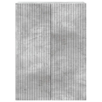 Mobiletto a muro Grigio Cemento 66 x 34,5 x 90 cm | homemem39