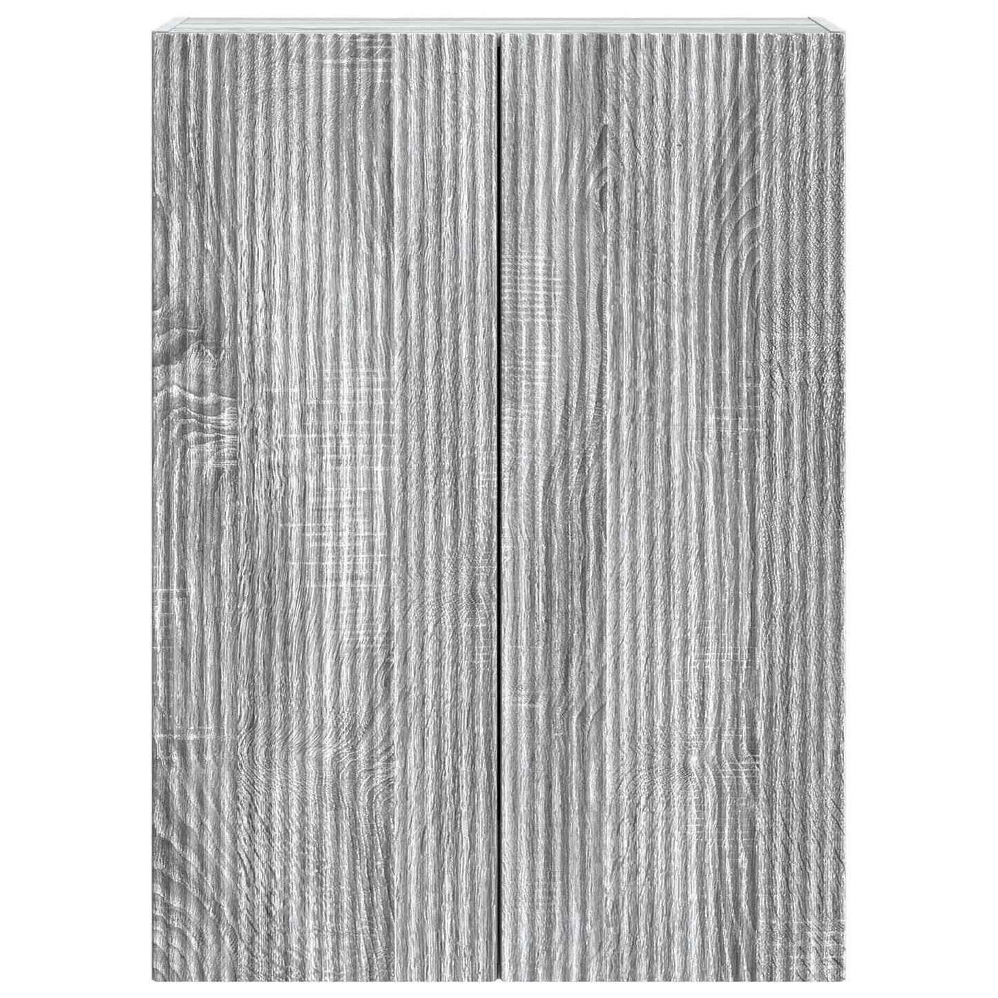 Mobiletto a muro Sonoma grigio 66 x 34,5 x 90 cm