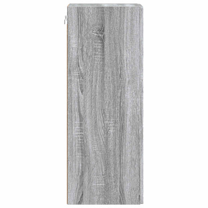 Mobiletto a muro Sonoma grigio 66 x 34,5 x 90 cm