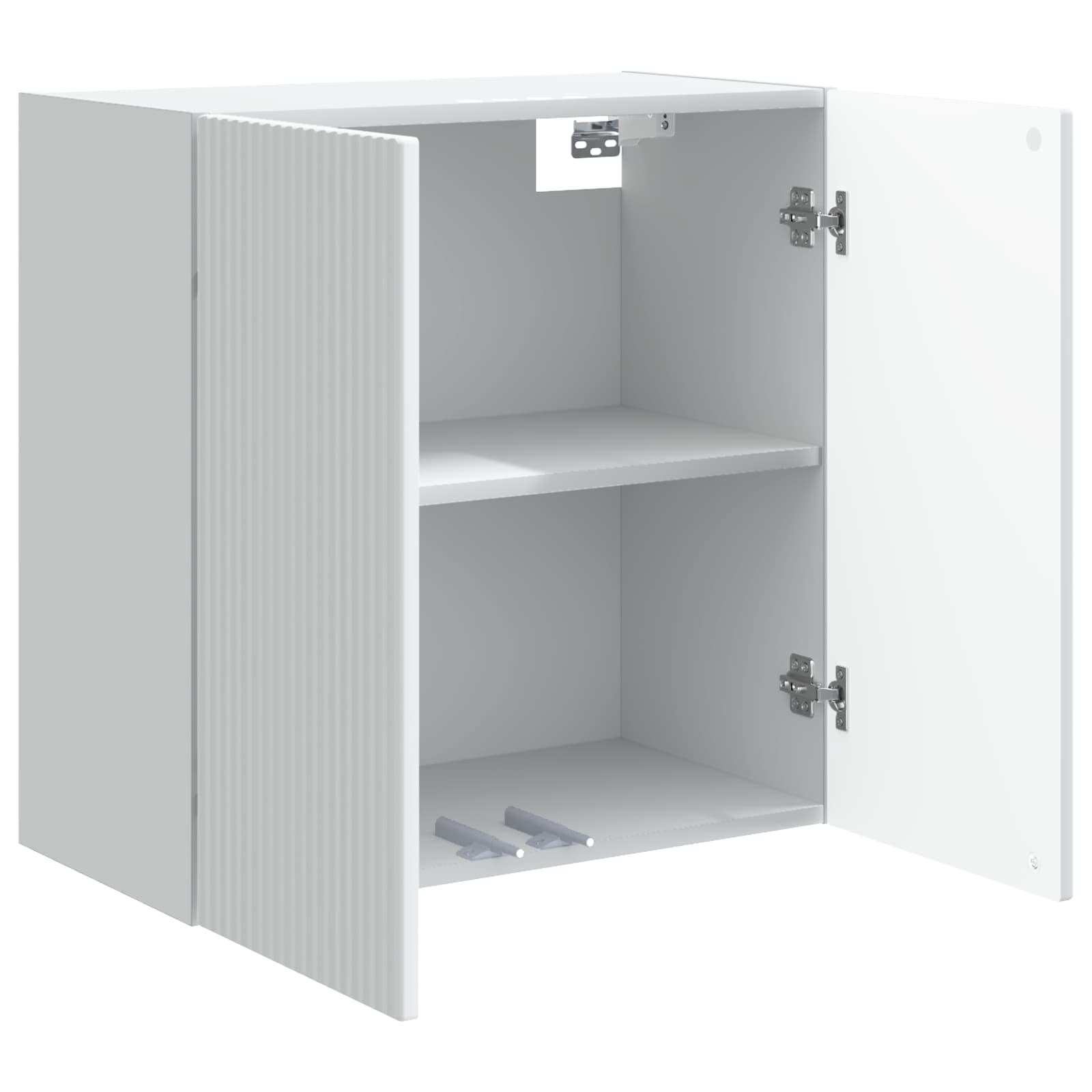 Mobiletto a muro Bianco 59 x 31 x 60 cm Legno ingegnerizzato | homemem39