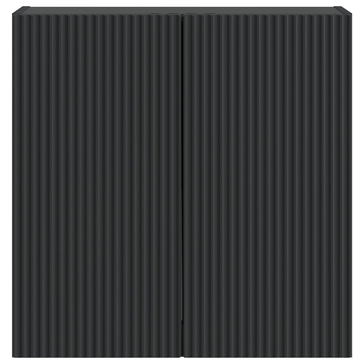 Mobiletto a muro Nero 59 x 31 x 60 cm Legno ingegnerizzato | homemem39
