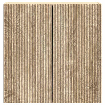 Mobiletto a muro Rovere Sonoma 59 x 31 x 60 cm | homemem39
