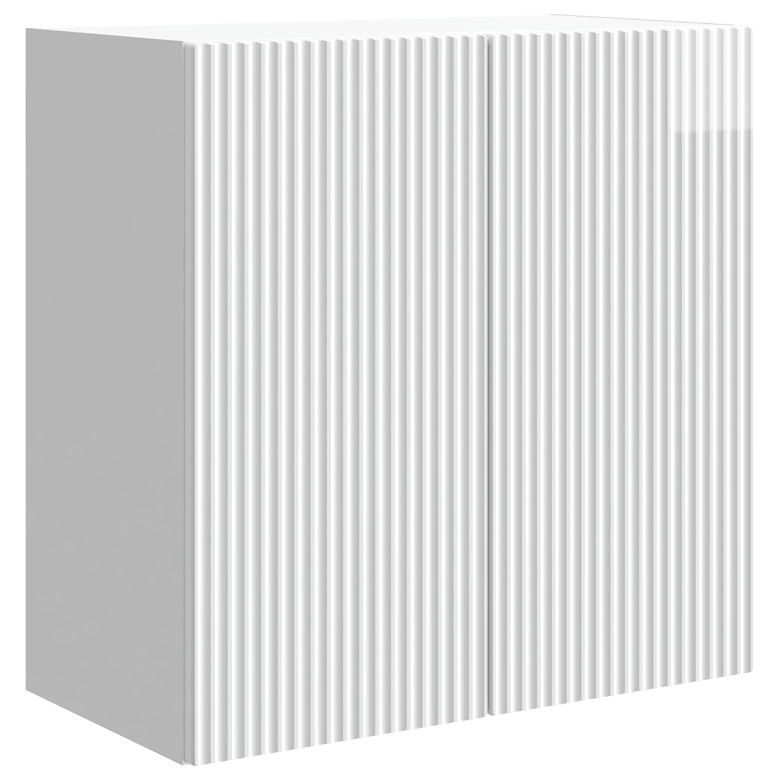 Mobiletto a muro Bianco Lucido 59 x 31 x 60 cm | homemem39