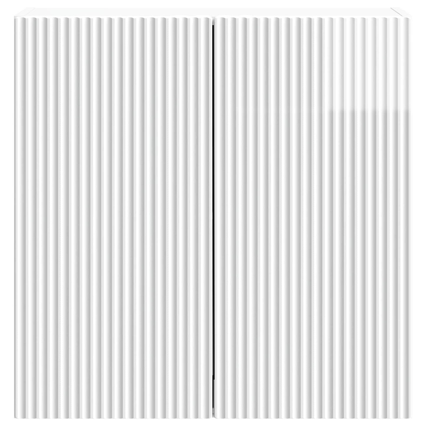 Mobiletto a muro Bianco Lucido 59 x 31 x 60 cm | homemem39