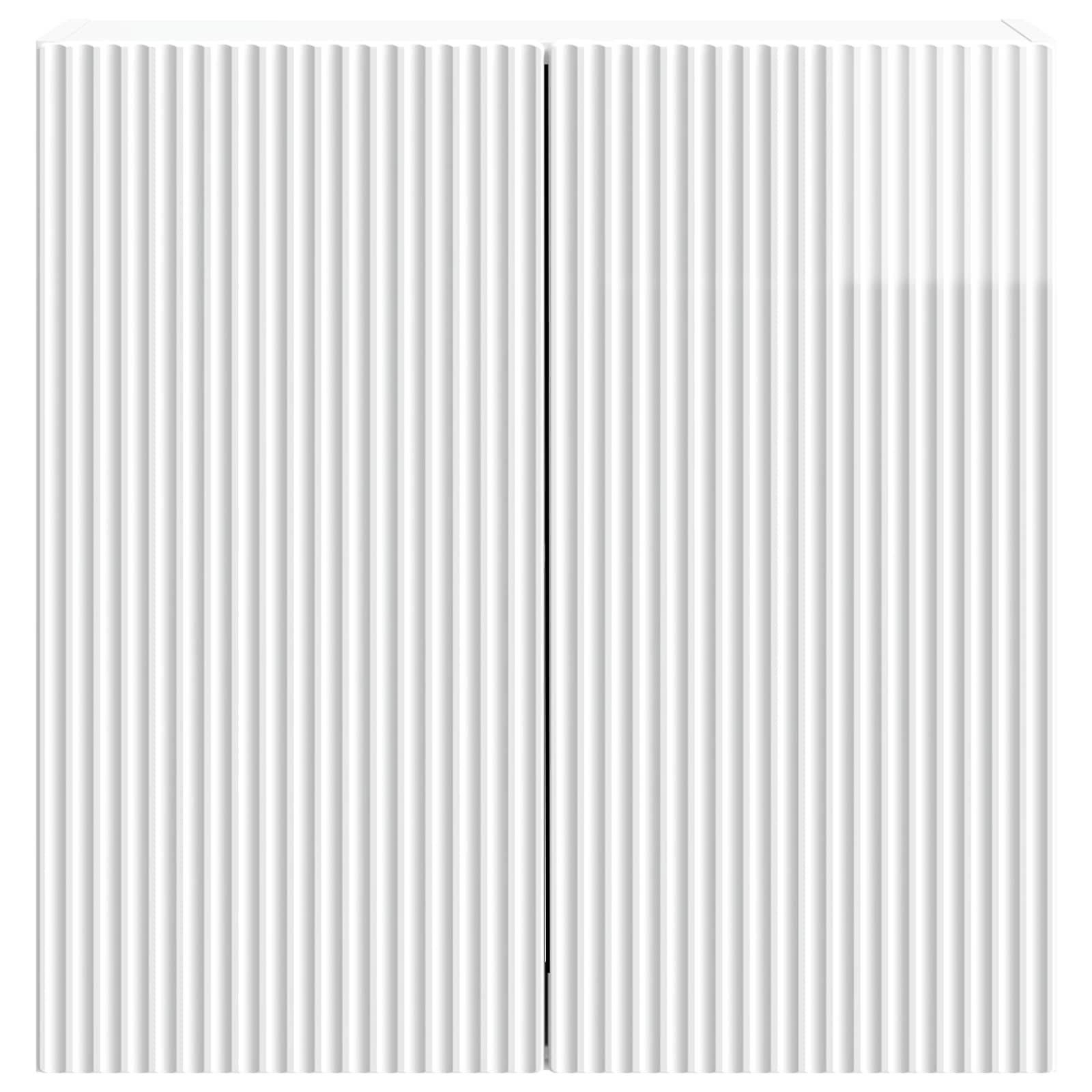 Mobiletto a muro Bianco Lucido 59 x 31 x 60 cm | homemem39