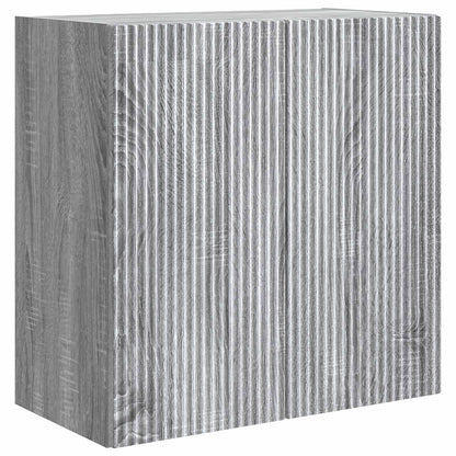 Mobiletto a muro Sonoma grigio 59 x 31 x 60 cm | homemem39