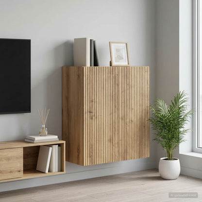 Mobiletto a muro 59 x 31 x 60 cm Legno ingegnerizzato | homemem39