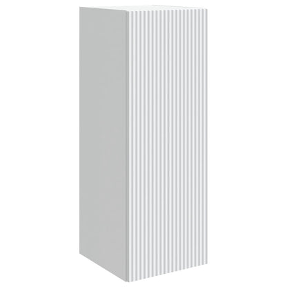 Mobiletto a muro Bianco 33 x 34,5 x 90 cm Legno ingegnerizzato | homemem39