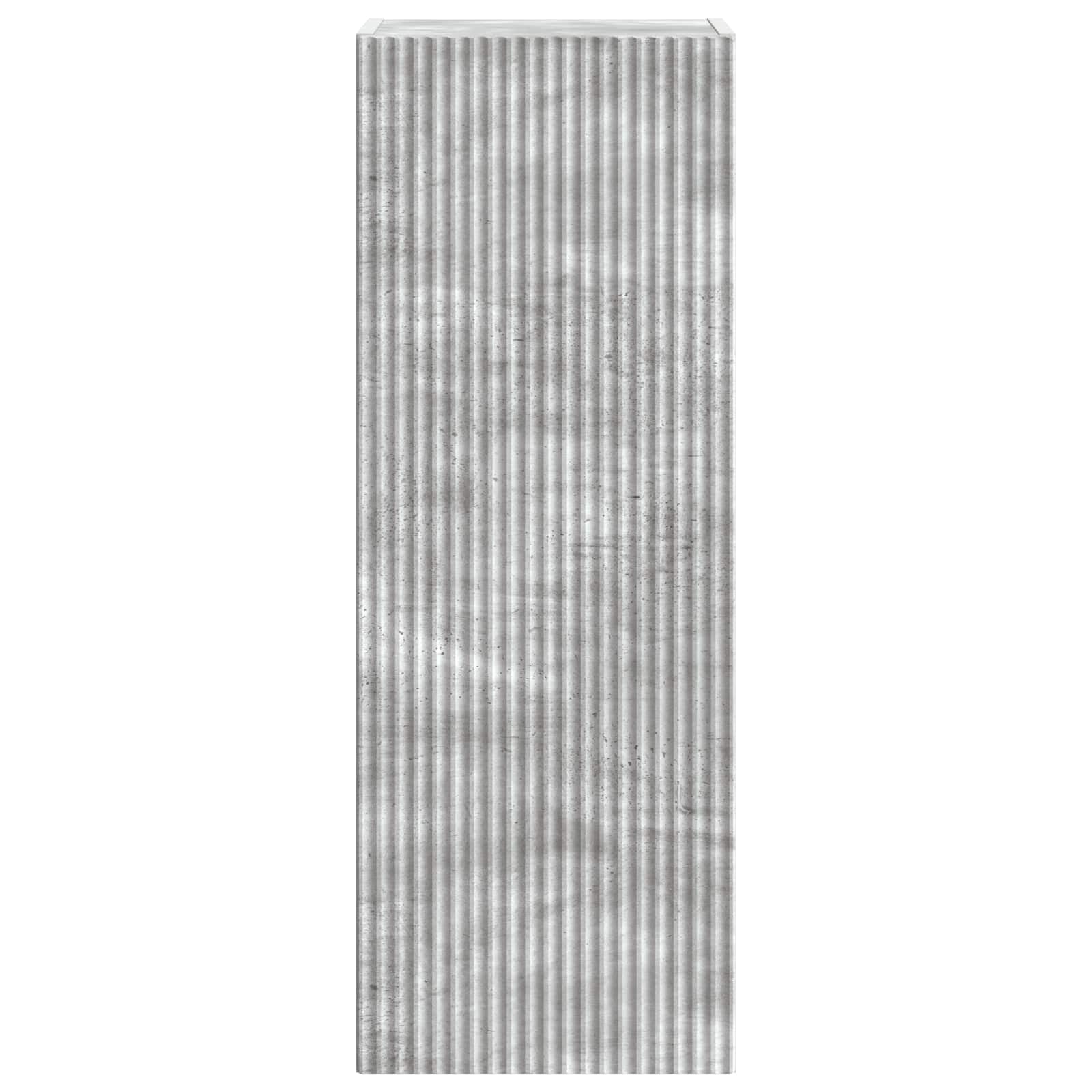 Mobiletto a muro Grigio Cemento 33 x 34,5 x 90 cm | homemem39