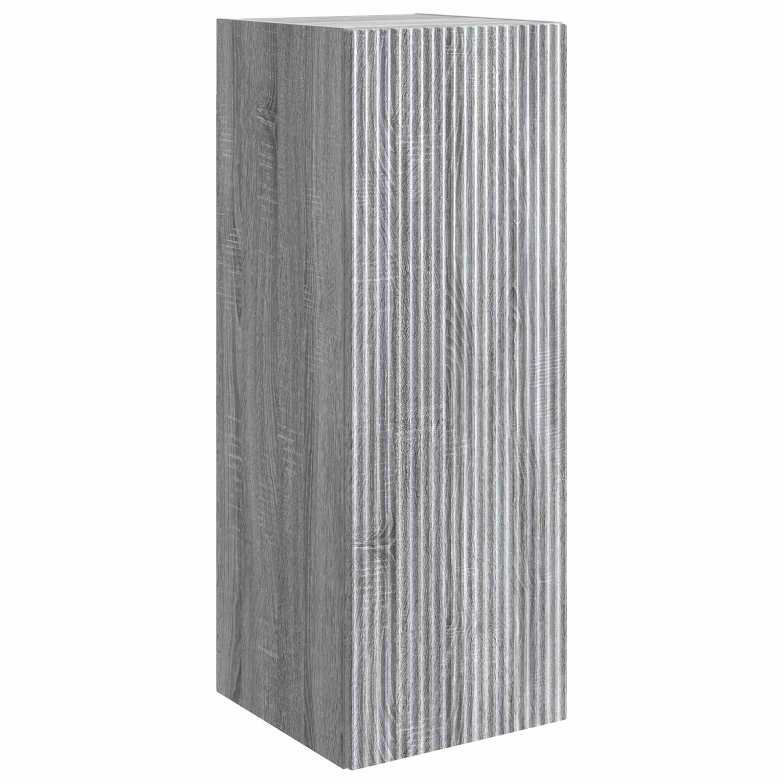 Mobiletto a muro Sonoma grigio 33 x 34,5 x 90 cm | homemem39