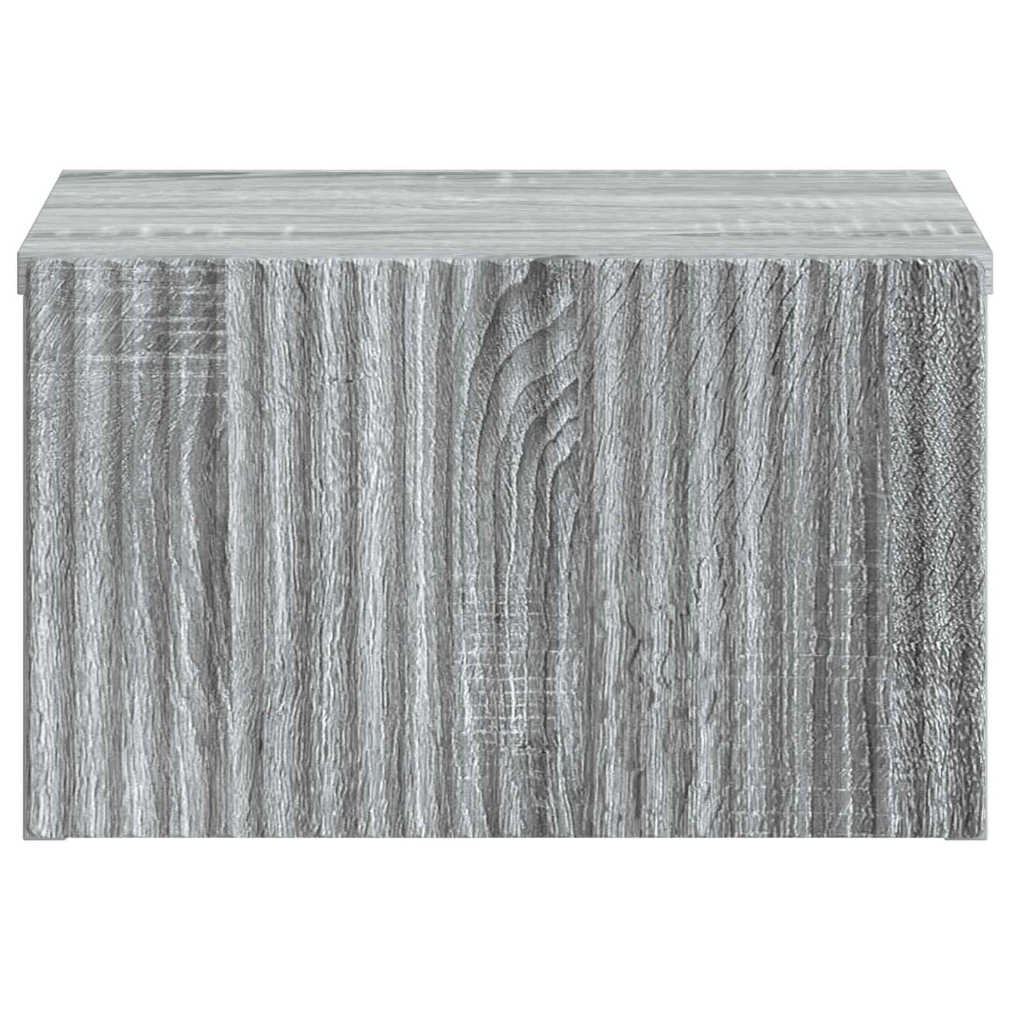 Mobiletto da notte a muro Grigio Sonoma 33 x 34,5 x 20 cm | homemem39