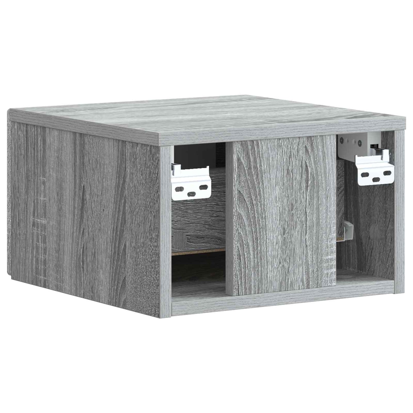 Mobiletto da notte a muro 2 pcs Grigio Sonoma 33 x 34,5 x 20 cm | homemem39