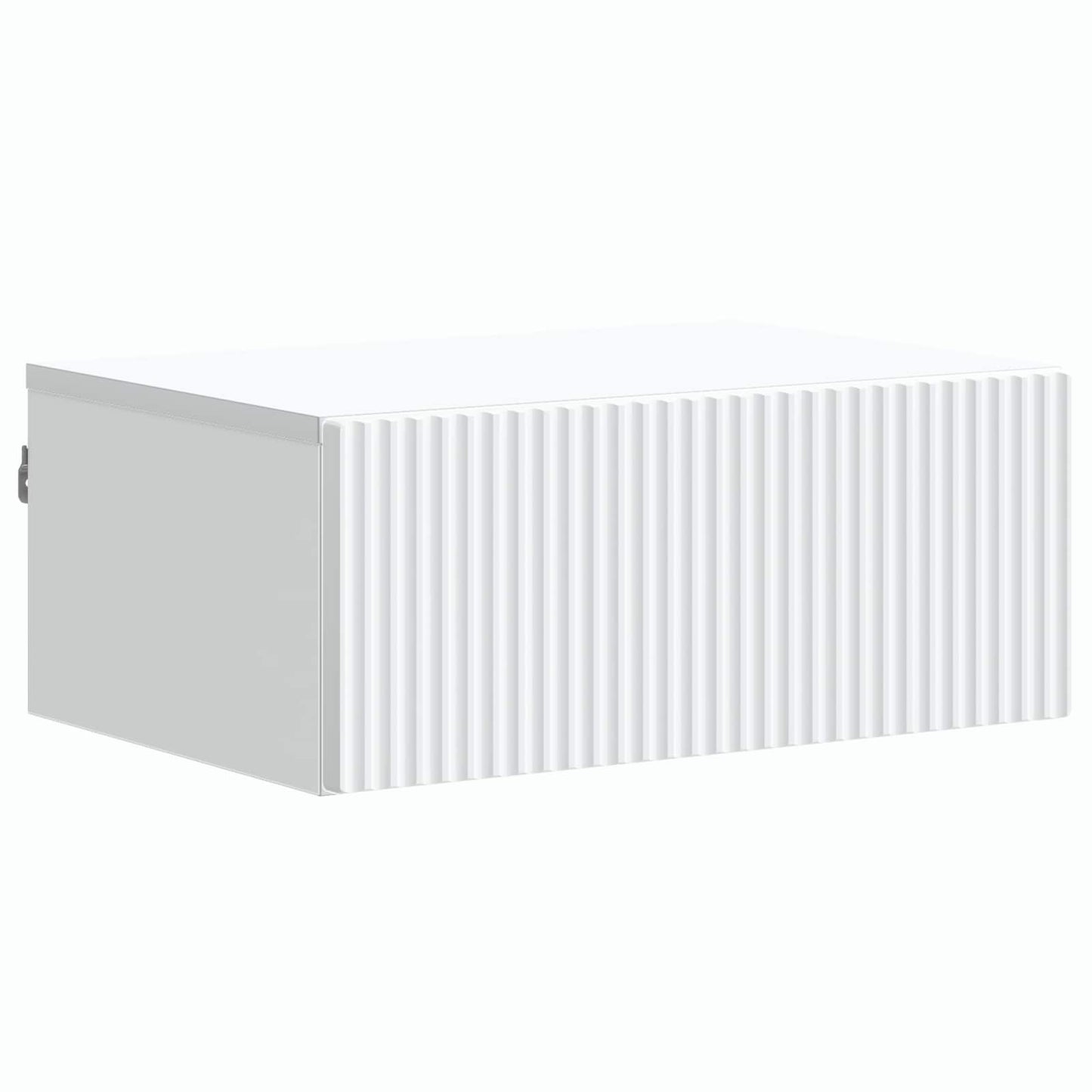 Mobiletto da notte a muro 2 pcs Bianco 49 x 34,5 x 20 cm | homemem39