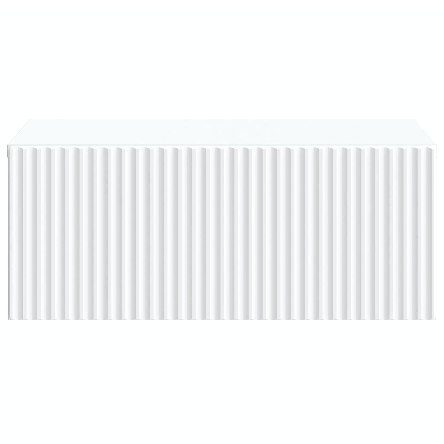Mobiletto da notte a muro 2 pcs Bianco 49 x 34,5 x 20 cm | homemem39