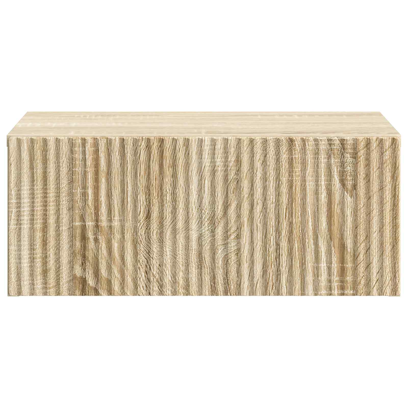 Mobiletto da notte a muro Rovere Sonoma 49 x 34,5 x 20 cm | homemem39