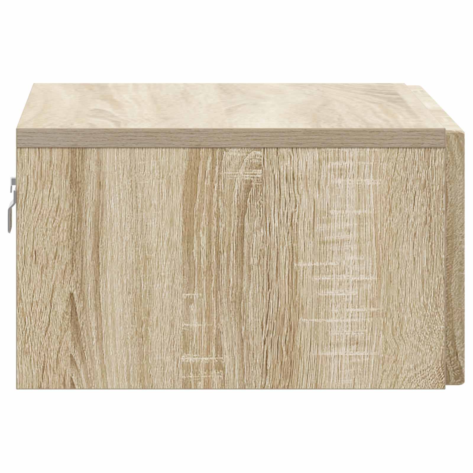 Mobiletto da notte a muro Rovere Sonoma 49 x 34,5 x 20 cm | homemem39