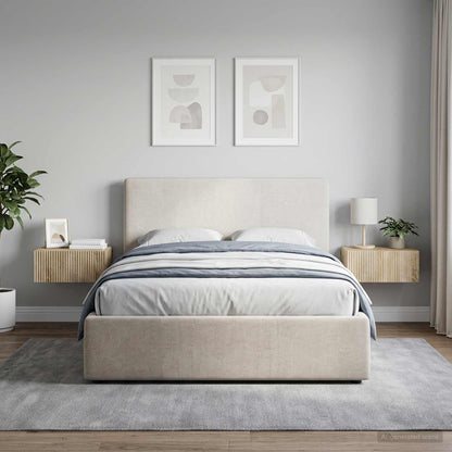 Mobiletto da notte a muro 2 pz Rovere Sonoma 49 x 34,5 x 20 cm