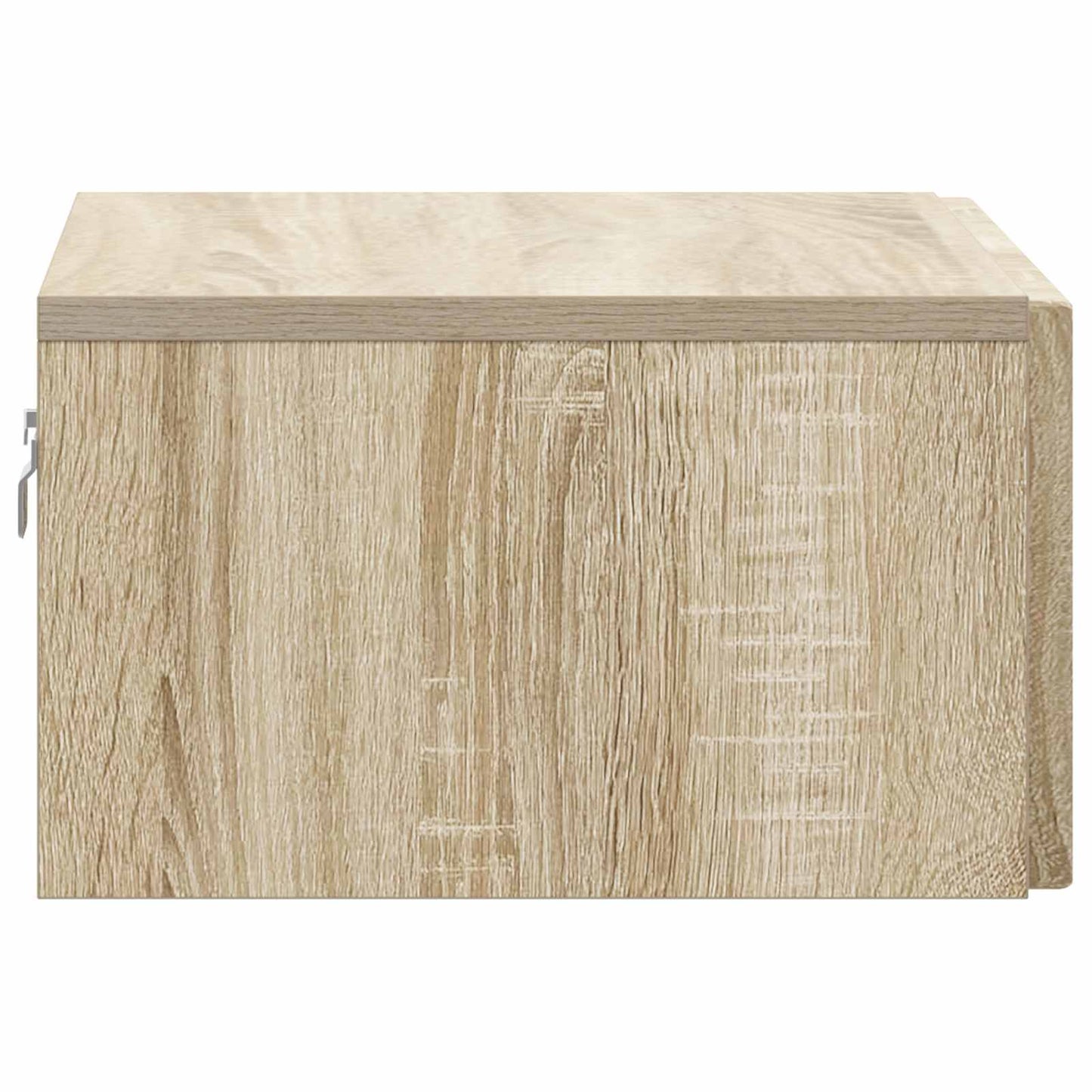 Mobiletto da notte a muro 2 pcs Rovere Sonoma 49 x 34,5 x 20 cm | homemem39