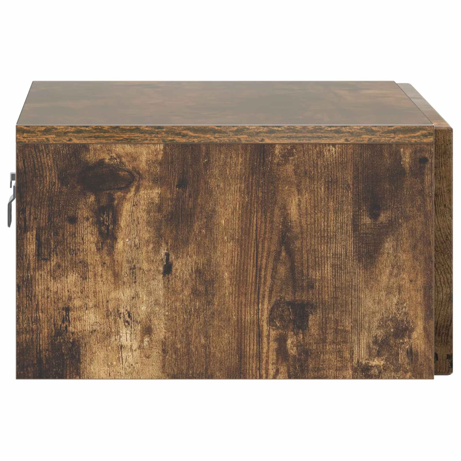 Mobiletto da notte a muro Rovere Fumo 49 x 34,5 x 20 cm | homemem39