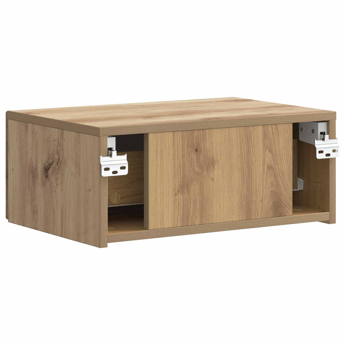 Mobiletto da notte a muro Rovere Artigianale 49 x 34,5 x 20 cm | homemem39