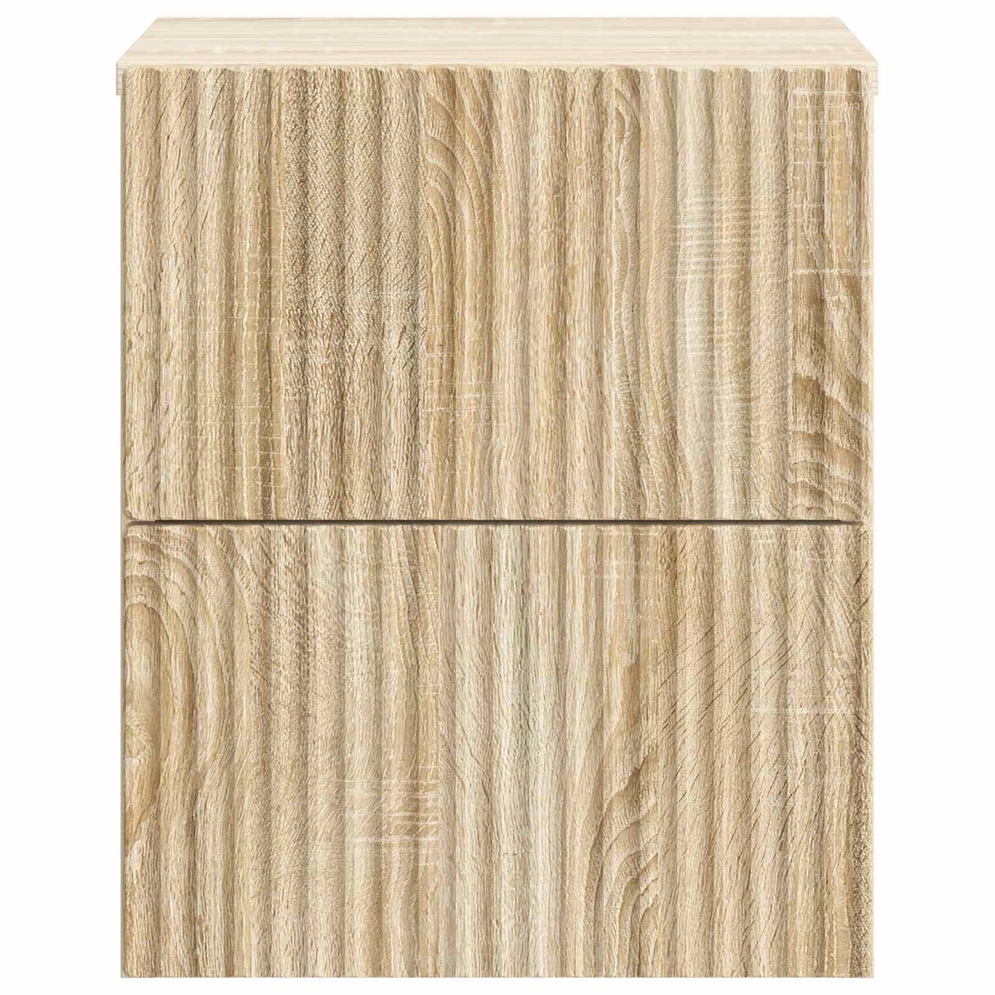 Mobiletto da notte a muro 2 pcs Rovere Sonoma 33 x 34,5 x 40 cm | homemem39
