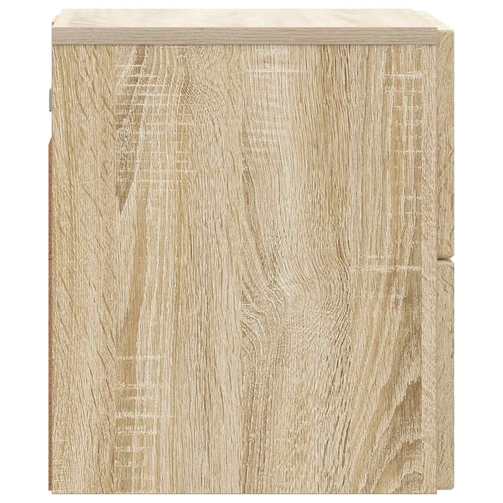 Mobiletto da notte a muro 2 pcs Rovere Sonoma 33 x 34,5 x 40 cm | homemem39