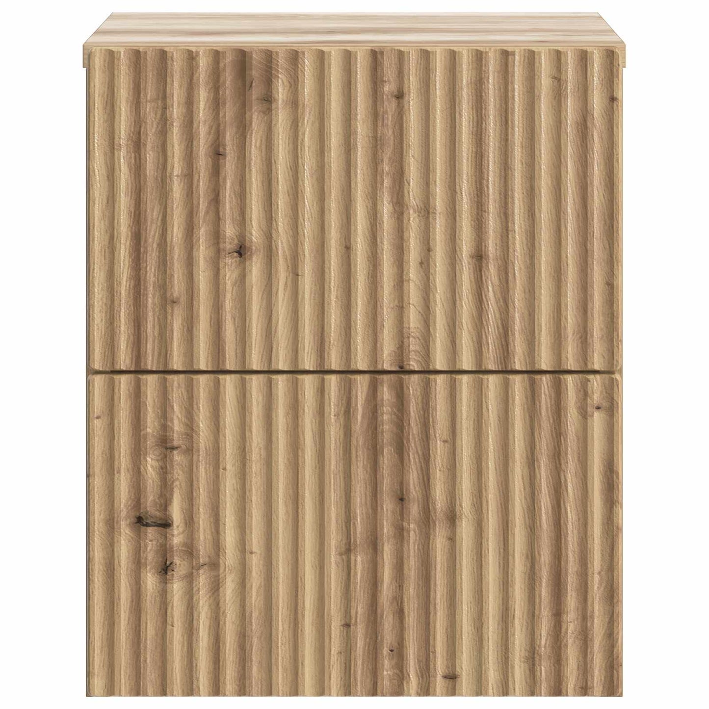 Mobiletto da notte a muro Rovere Artigianale 33 x 34,5 x 40 cm | homemem39