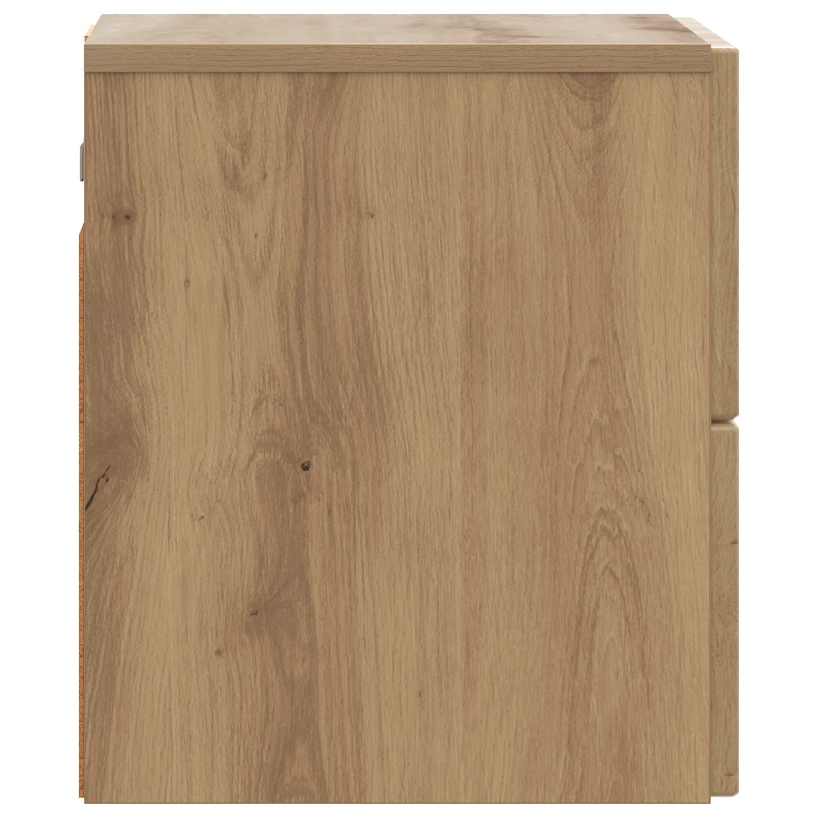 Mobiletto da notte a muro Rovere Artigianale 33 x 34,5 x 40 cm | homemem39