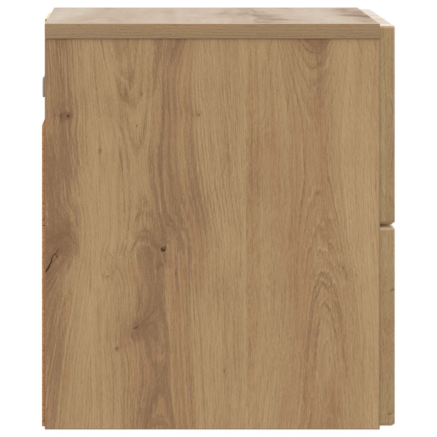 Mobiletto da notte a muro con cassetto 2 pcs Rovere Artigianale | homemem39