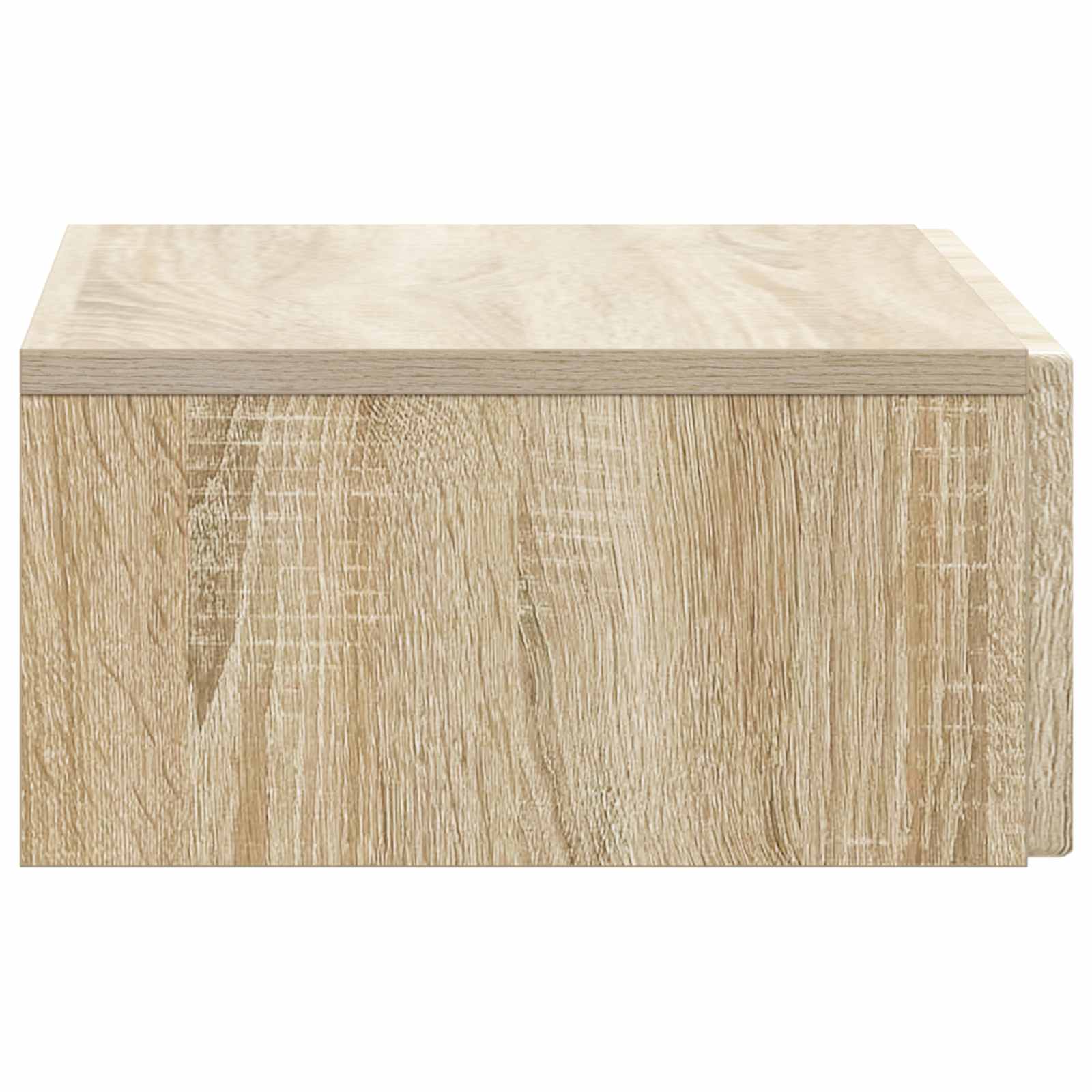 Tavolino da Parete Laterale Rovere Sonoma 59 x 34,5 x 17 cm | homemem39