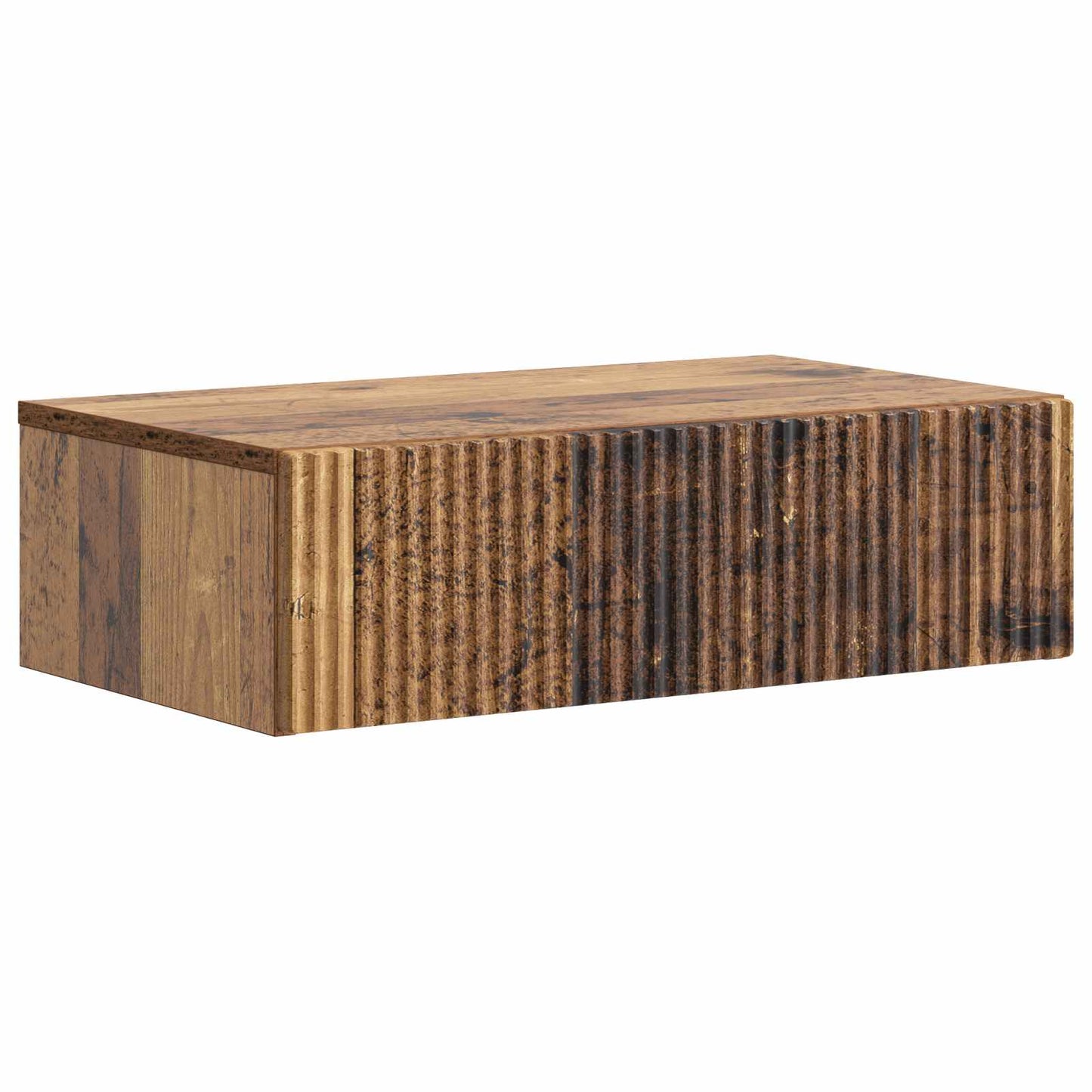 Tavolino da Parete Laterale Legno antico 59 x 34,5 x 17 cm | homemem39