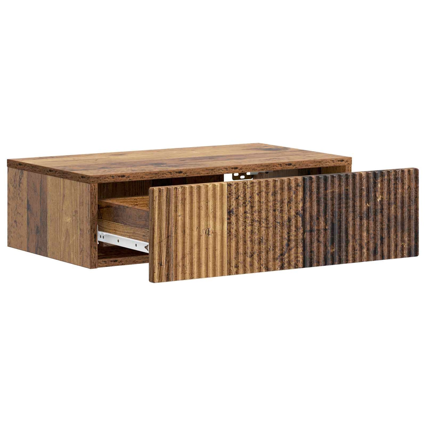 Tavolino da Parete Laterale Legno antico 59 x 34,5 x 17 cm | homemem39