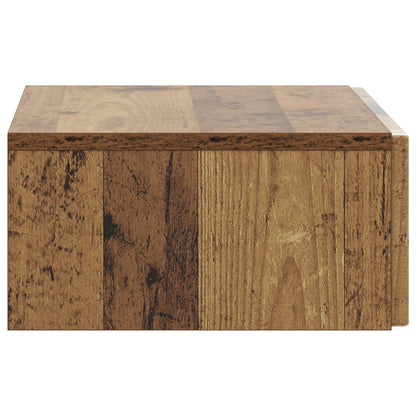 Tavolino da Parete Laterale Legno antico 59 x 34,5 x 17 cm | homemem39