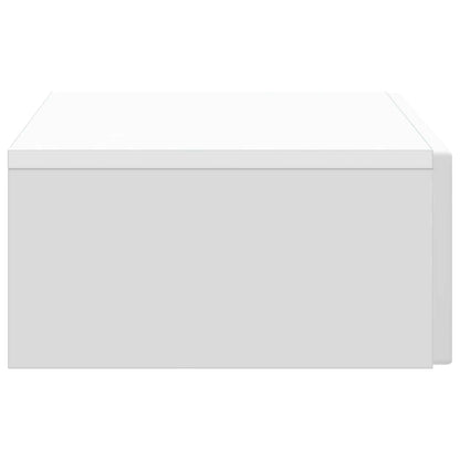 Tavolino da Parete Laterale Bianco 87,5 x 34,5 x 17 cm | homemem39