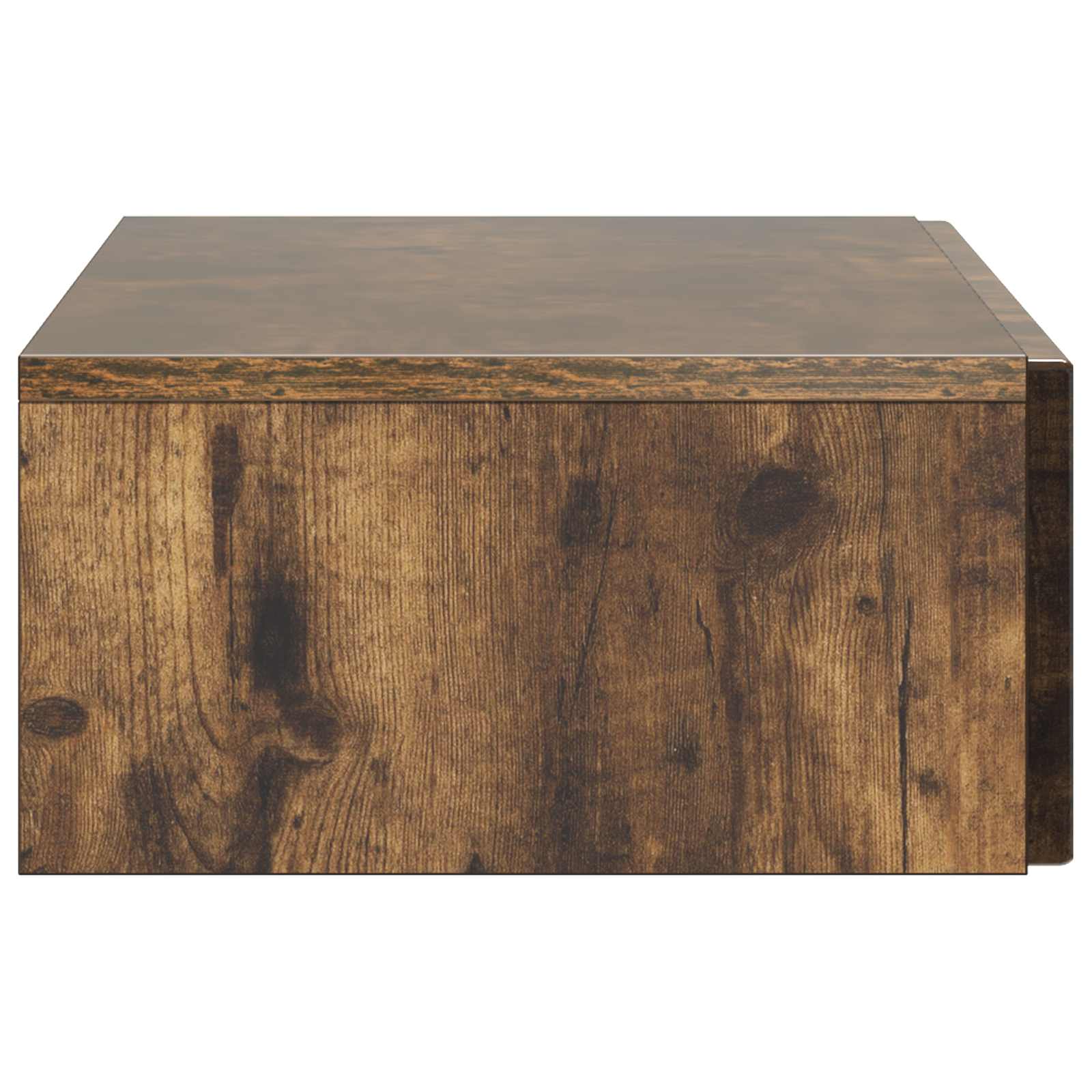 Tavolino da Parete Laterale Rovere Fumo 87,5 x 34,5 x 17 cm | homemem39