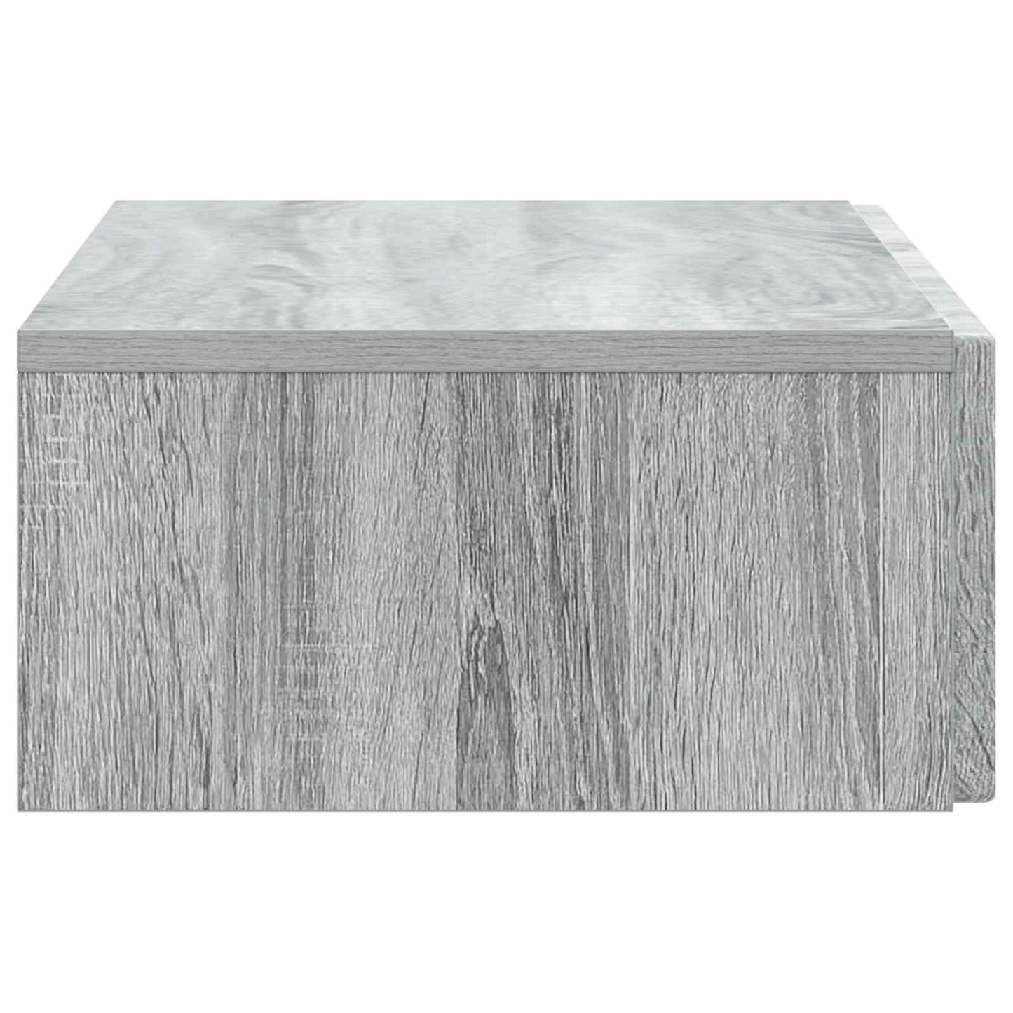 Tavolino da Parete Laterale Grigio Sonoma 87,5 x 34,5 x 17 cm | homemem39