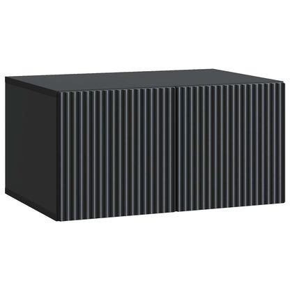 Mobile Porta TV da Muro Nero 59,5 x 41 x 30 cm | homemem39