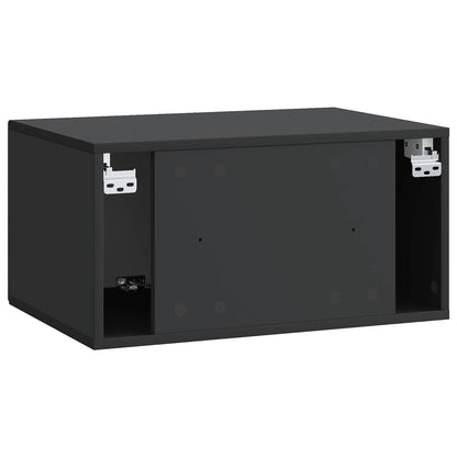 Mobile Porta TV da Muro Nero 59,5 x 41 x 30 cm